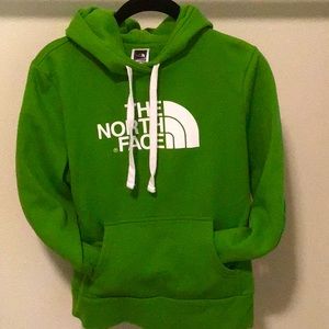 North face hooded sweatshirt
